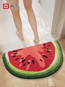 Thảm Nhà Tắm Dày Chống Trượt Hình Dứa Dùng Trong Gia Đình Thảm Phòng Tắm Thoáng Khí Nhanh Khô Kháng Khuẩn Thảm Cửa Phòng Tắm