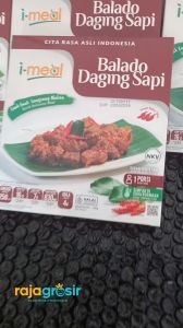 i-meal Balado Daging Sapi 100 g Makanan Siap Saji