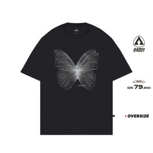 Aerostreet T Shirt Oversize Shadow Abu Tua Kaos T-Shirt Tshirt FADAA