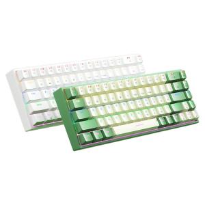 B.O.W | Bàn phím cơ Gaming Có Dây BOW G68us Hotswap Layout 65% (68 Phím) Dây Cáp Rời Tương thích Mac & Win