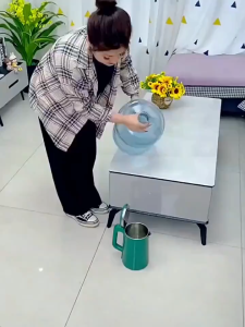 Portable Automatic Faucet for Plastic Mineral Water Despenser Dispenser Faucet Pump Stand Rack#SJ01