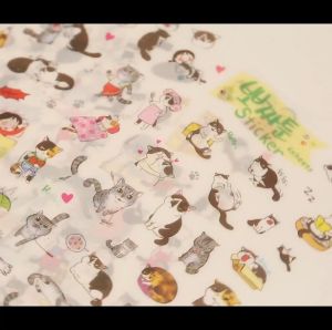Creative Japanese Korean Style Cute Cartoons Deco Stickers II DIY Decorations Journal Scrapbooking Stationery Labels