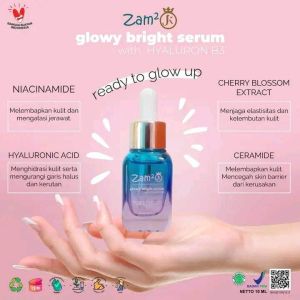 SERUM WAJAH ZAMZAM JK || SERUM WAJAH GLOWING JERAWAT FLEK HITAM