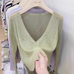 PEIXI | UV Protection Summer Lightweight Knit Cardigan
