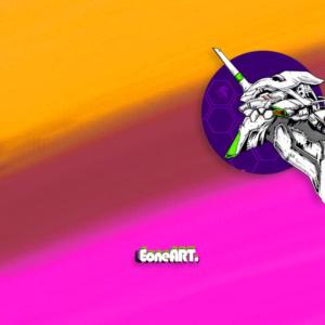 Reflective Decals for Cars EVA Evangelion Initial Suit Walks Car Stickers Indoor Outdoor Decorative Waterproof Full Car Sticker