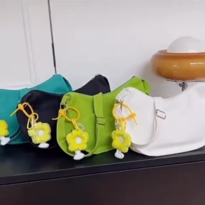 ZGEN06 Fashion Korean Fashion Canvas Bag Girls New Large Capacity Shoulder Bag Joker Fashion Messenger Bag Simple Student Class