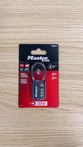 Khóa TSA Master Lock 4688D – Khóa Vali Dây Cáp Tự Cài Mã Số Nhiều Màu Không Lo Bị Cắt