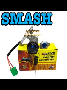 Motorcycle JAPAN Quality Anti-theft Ignition Switch Set : SMASH