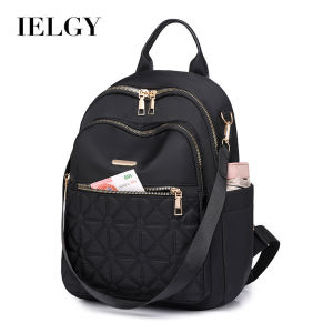 IELGY Diamond Embroidered Thread Backpack Korean Version All-Match Large-Capacity Water-Rep