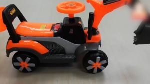Kids Toy Excavator Scooter Pedal Excavator for Boy Childrens Three-wheel Excavator Toy Engineer Excavator Toys Ride 挖掘机