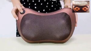 Bantal Pijat 8 Bola portable Car Home Massage Pillow Alat Pijat - Pijat Leher - Bantal Pijit/ Bantal Serviks
