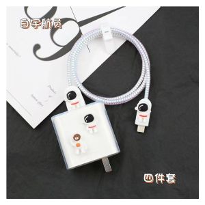 Huawei Nova13/12/Pro/Ultra Data Cable Protection Cover Charger Winding Rope 100W Head Shell Digital Accessories Organizer