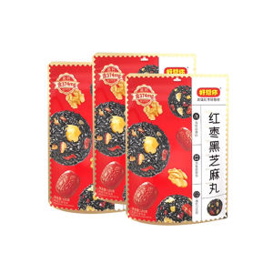 Good Snack Big Block Walnut Date Paste No Wash Red Date Heart Soft Tasty Treat from Henan China 198g Combination Pack