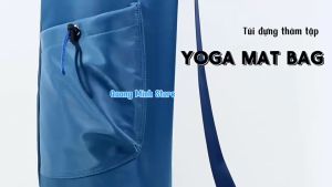 Túi chống nước đựng thảm yogaphụ kiện tập yoga gym có ngăn đựng đồ ướt