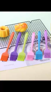 JUKE Kuas Silikon XS-09 Kuas Dapur Gagang Tahan Panas Oles Kue Roti BBQ Mentega Silicone Brush