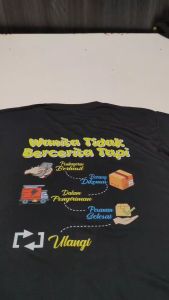 Kaos Lengan Panjang Pria Doa Usaha Baju Distro Keren Katun Tc30s Murah Sablon