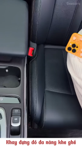 KHAY ĐỰNG ĐỒ ĐA NĂNG CẮM KHE GHẾ XE HƠI hàng chính hãng 1102 (1 cặp )