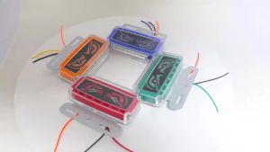 KEVANLY | 2 Đèn Báo Rẽ LED Siêu Sáng 24V Chống Nước Hiệu Ứng Động Dành Cho Xe Tải Xe RV Đèn Tín Hiệu