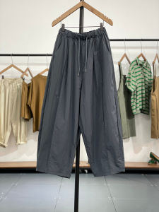 กางเกงขายาวทรงหลวมสไตล์ฮาเร็ม ทรงหลวมสบายๆ สบายๆ ผ้าฝ้าย สไตล์สตรีท ฤดูร้อน 2022 กางเกงขายาวผู้หญิง