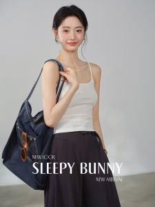 Basic Style Square Neck Thin Strap Tank Top for Innerwear