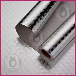 ยกกระเบื้อง 60x300 สติ๊กเกอร์ฟอยล์อลูมิเนียม ถูกติดฝาผนัง ขนาดกว้าง 60 ยาว 300 เซนติเมตร สำหรับใช้กระเด็นติดฝาผนังห้องครัว