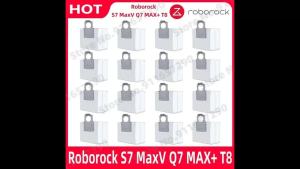 Roborock | Roborock Q7 MAX+ T8 S7 MaxV Ultra S7 MaxV G10S Dust Bag Parts Robot Vacuum Dustbin Dust Box Accessories