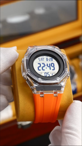 Jam Tangan Pria Digital SKMEI 2063 Black Black Water Resistant 30M