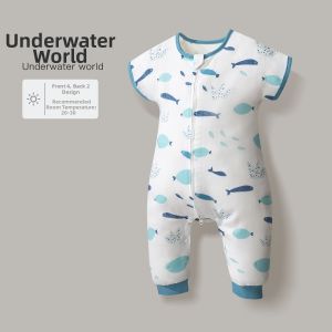 Summer Thin Breathable Cotton Baby Sleep Sack
