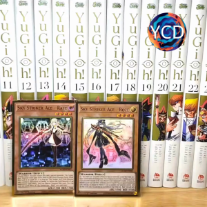[YCDcardgame] Thẻ bài Yugioh Chính Hãng Set 2 Sky Striker - Premium Gold Rare