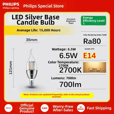 Philips | Energy-saving LED E14 Candle Bulb