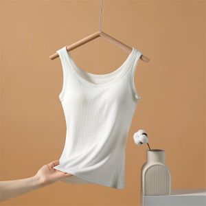 ZISU | Tank Top Built-in Pads Women Inner Outerwear for Summer