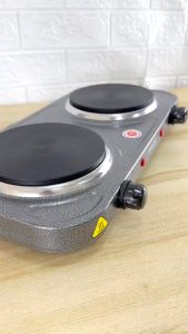 COD SOKANY Kompor Listrik 2 Tungku serbaguna Portable Adjustable Hot Plate 2000W - WY-04B