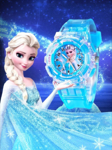 XIONGBUFAN | Elsa Princess Glow Children Watch