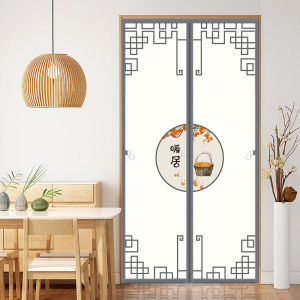 Curtain Chống Dầu Mỡ Phòng Bếp Phòng Ngủ Điều Hòa Không Khí Không Cần Khoan Tự Hấp Thụ Bảo Mật Chống Bụi Chống Côn Trùng Chống Mùi Chống Khói