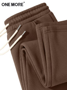 High Waist Wide Leg Sports Pants Womens Casual Loose Fit Coffee Color Spring Autumn New Style One More Comfortable Cotton Blend