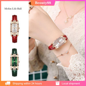 Women Casual Plain Basic Quartz Watche Luxury Strap Fashion Watch Minimalist Style Wristband