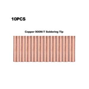 10Pcs/lot Pure Copper 900M-T Soldering Tip 900M-T-K 900M-T-I 900M-T-3.2D Soldering Iron Tip for 936 938 852D+ Soldering Station