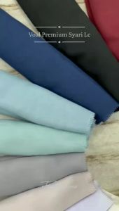 Hijab Segi Empat Polos Voal Premium Laser Cut Terbaru 2023 Bahan Jatuh Jilbab Segi4 Motif Polos Jumbo Kerudung Segiempat Motif Mewah Anti Letoy Jumbo Syari 130x130
