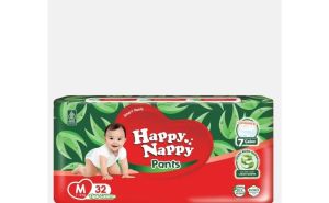 popok bayi happy nappy smart pants murah - S40/M32/L28