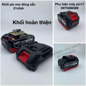 Khối pin xả cao 21v5ah lõi pin eve 26v thay thế khối pin máy công cụ