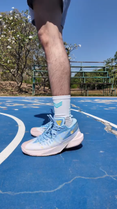 PEAK "LightningX" ET33021A Mid cut รองเท้าบาสเกตบอล ข้อกลาง พีค นุ่ม ปกป้องข้อเท้า ลดแรงกระแทก ซัพพอร์ทสูง พื้นทนทุกสนาม รองเท้าบาสพีค รองเท้าบาส - Lazada