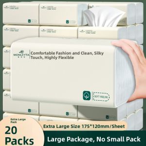 MONLEYTA | Large Pack Tissue Paper Towels Affordable Box Home Use Hygienic Paper Handkerchiefs Whole Case Bulk Purchase Chinese Origin