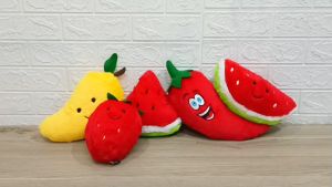 Boneka Buah Lucu Semangka Mangga Strawberry