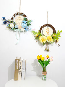 Rustic Wall Decorative Hanging Clothes Store Bedroom Living Room Entrance Door Wall Covering up Pedestal Wood Carving