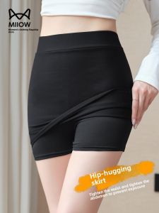 miiow | High Waist Safety Pants Skirt Bottoming Shorts Inner Wear Breathable Slimming Summer 2025 New Arrival Cat Person MiiOW
