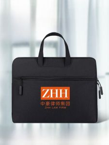 Business Commuter Bag Lawyers Professional Large Capacity Handbag Briefcase Men Women Casual Style Soft Handle Polyester Lining