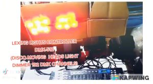 COD SHEHDS Mixer Lampu Stage Lighting Controller DMX Console DJ 192CH - Mixer lighting Dmx512 controller panggung Dmx 192 / Pengontrol Pergerakan Lampu Sorot Panggung Ruangan DJ