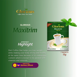 Glorious Maxitrim Coffee by 7 sachets