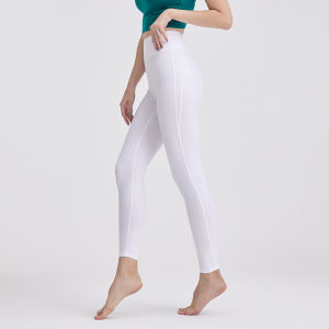 High-Waist Womens Yoga Pants Tummy Control Butt Lifting Fitness Sports Tight Pants Breathable Quick-Dry Ultra-Elastic