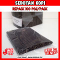 sedotan kopi repack 100pcs / sendok kopi plastik / sedotan kopi gepeng / sedotan kopj pipih, kokoh, sedotan kopi starbucks, sedotan plastik / stirrer repack +- 100 pcs/pack. 